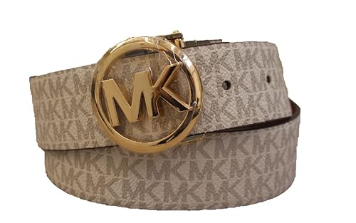 Michael Kors Wendbarer Gürtel mit Schnalle, vanille, L von Michael Kors