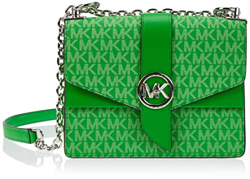 MICHAEL KORS Women GREENW SM Conv XBODY Bag, Palme von Michael Kors