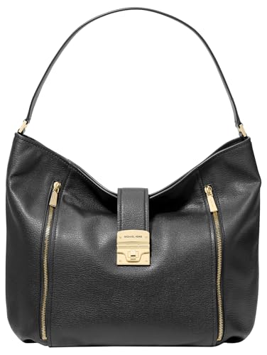 Michael Kors Women Lg Hobo Shldr Hand Bag, Schwarz von Michael Kors