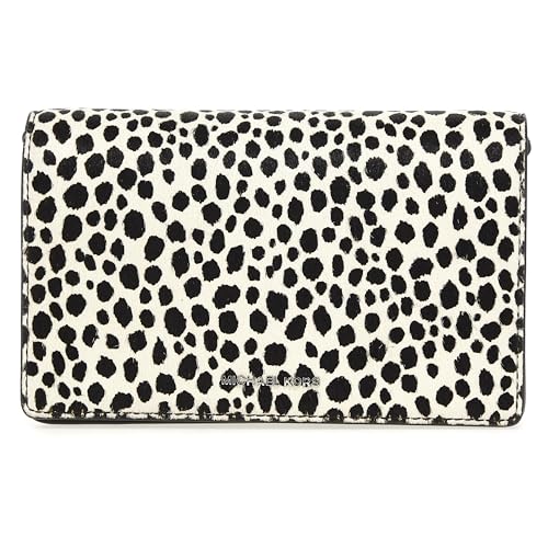 Michael Kors Women Md Flap CHN Xbody Hand Bag, Black Multi von Michael Kors