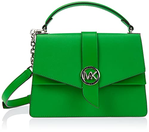 MICHAEL KORS Women MD TH Satchel GREENW Bag, Palme von Michael Kors