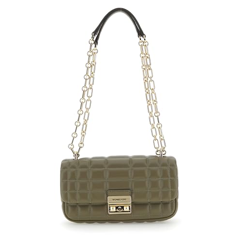 Michael Kors Women SM Conv Chain Shldr Hand Bag, Safari Green Michael Kors Women SM Conv Chain Shldr Hand Bag, Safari Green von Michael Kors