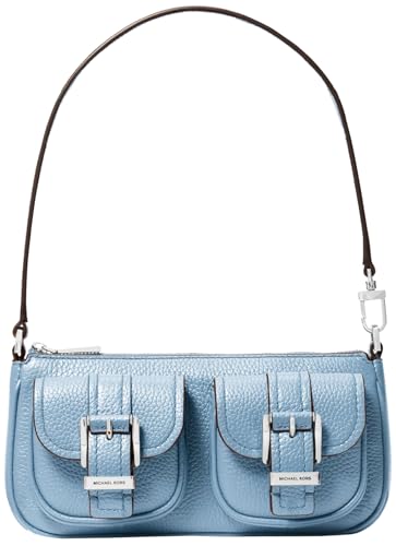 Michael Kors Women Sm Conv Pouchette Hand Bag, Chambray von Michael Kors