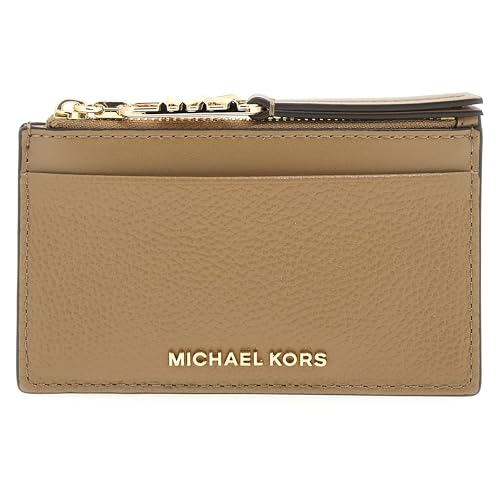 Michael Kors Women Sm Zip Card Case Hand Bag, Husk von Michael Kors