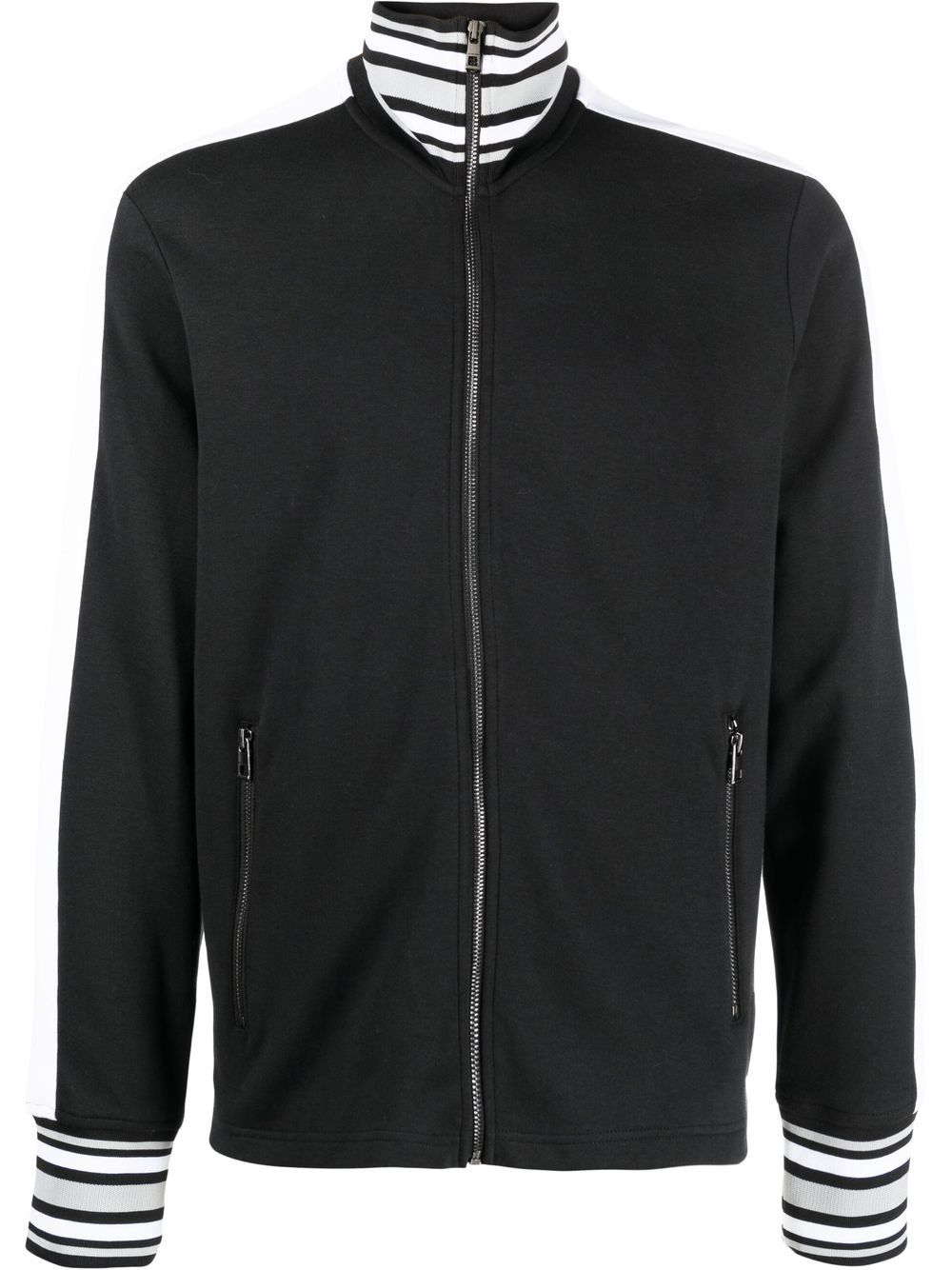 Michael Kors Sweatshirtjacke mit Stehkragen - Schwarz von Michael Kors