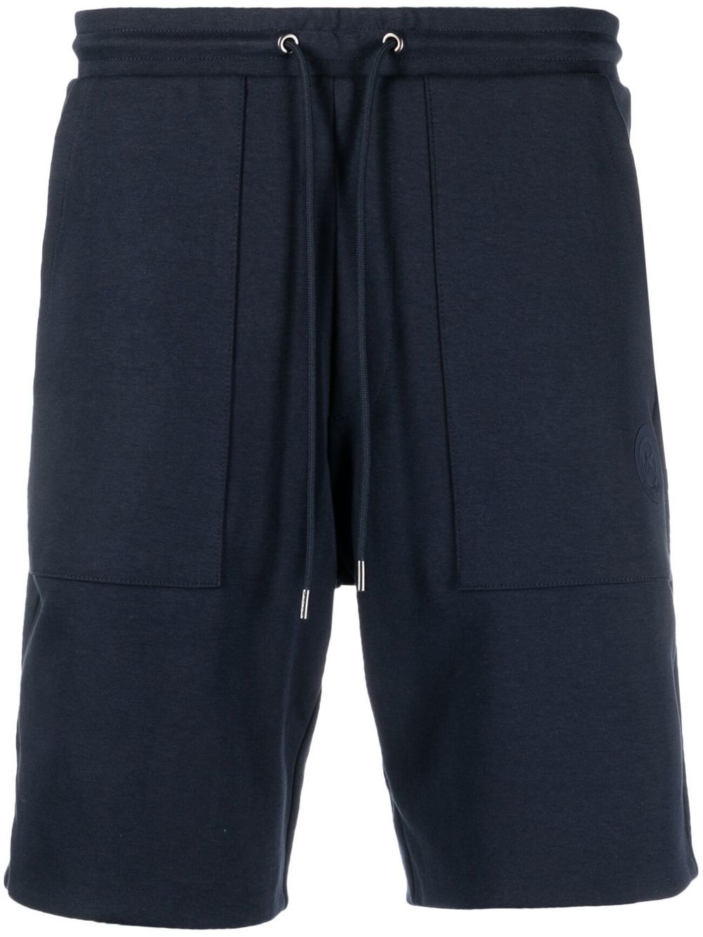 Michael Kors Wendbare Joggingshorts mit Monogramm - Blau von Michael Kors