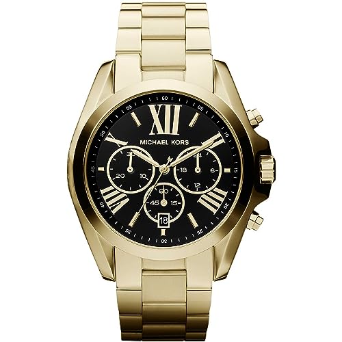 Michael Kors MK5739 Bradshaw Chronograph Uhr Damenuhr Edelstahl 100m Analog Chrono Datum Gold Michael Kors MK5739 Bradshaw Chronograph Uhr Damenuhr Edelstahl 100m Analog Chrono Datum Gold von Michael Kors