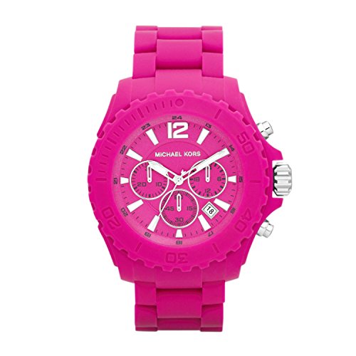 Unbekannt MK8262 – Uhr, Silikon-Armband Rosa von Michael Kors