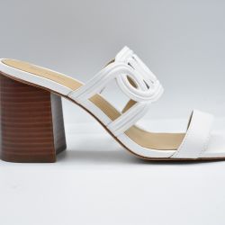 Weiße Flache Schnürschuhe Von Michael Kors von Michael Kors