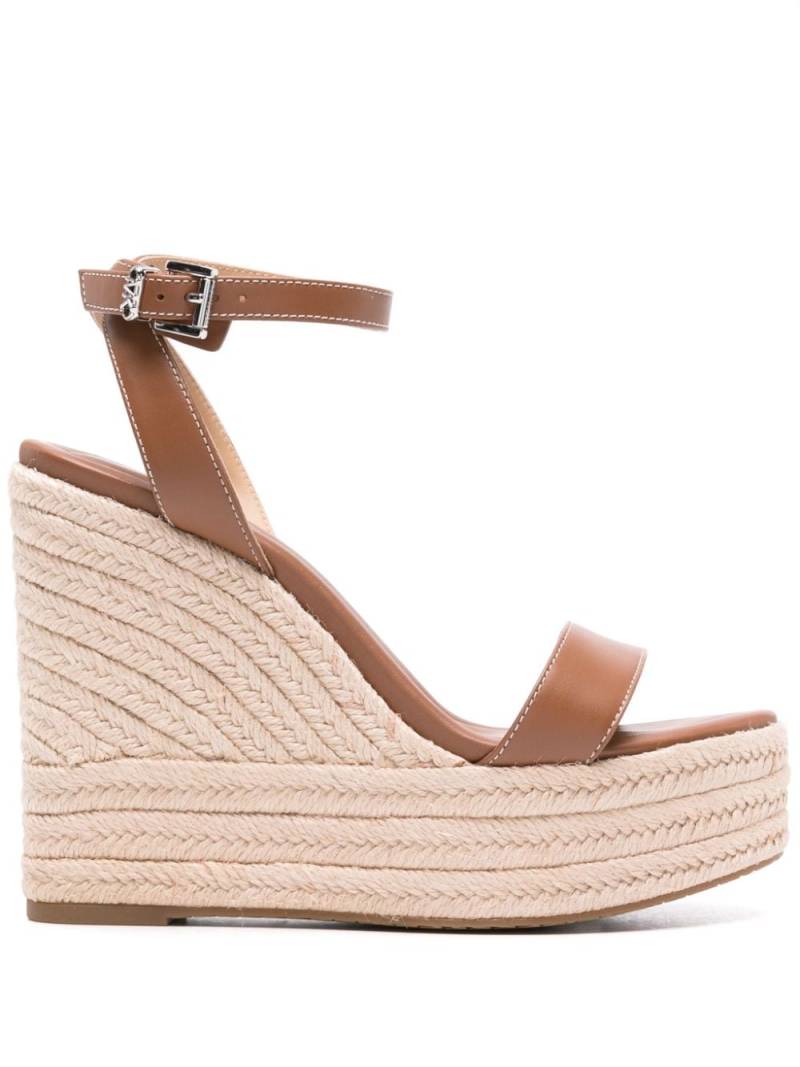 Michael Michael Kors Wedge-Espadrilles 130mm - Braun von Michael Michael Kors