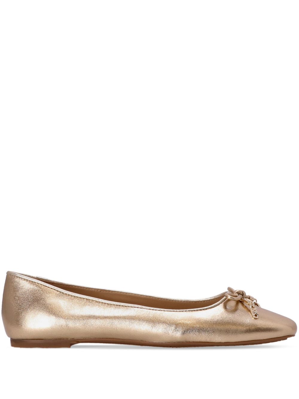 Michael Michael Kors Ballerinas im Metallic-Look - Rosa von Michael Michael Kors