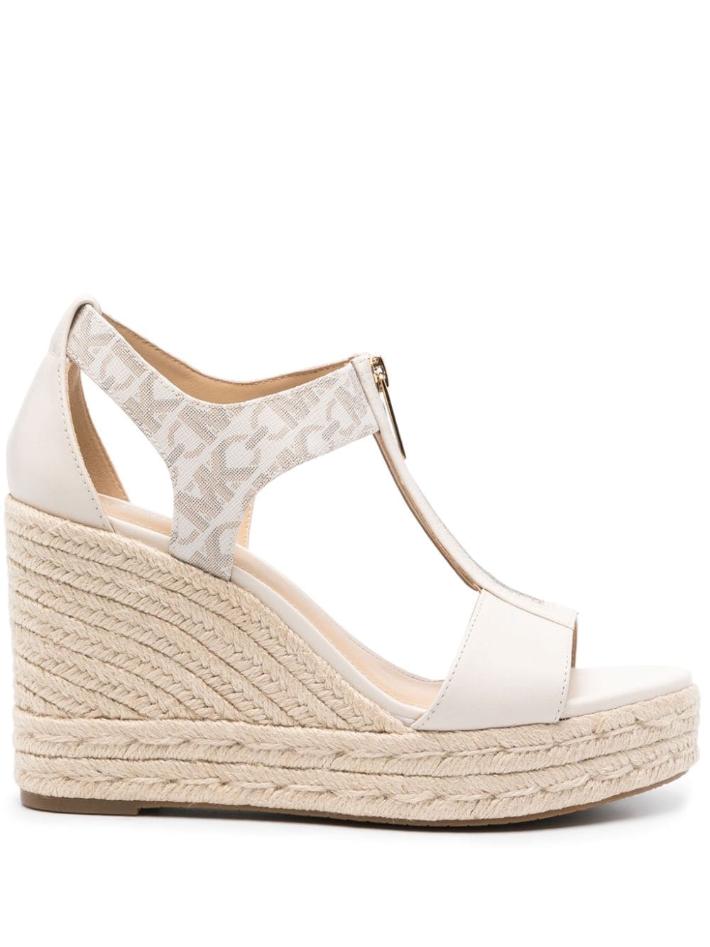 Michael Michael Kors Berkley Wedge-Espadrilles 100mm - Nude von Michael Michael Kors