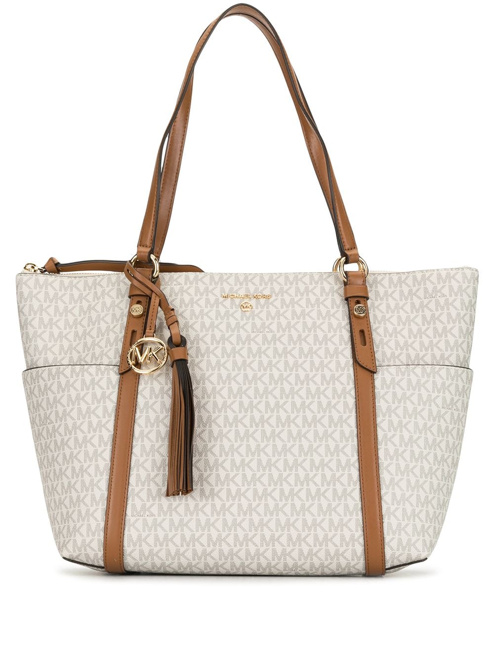 Michael Michael Kors Handtasche mit Monogramm - Grau von Michael Michael Kors