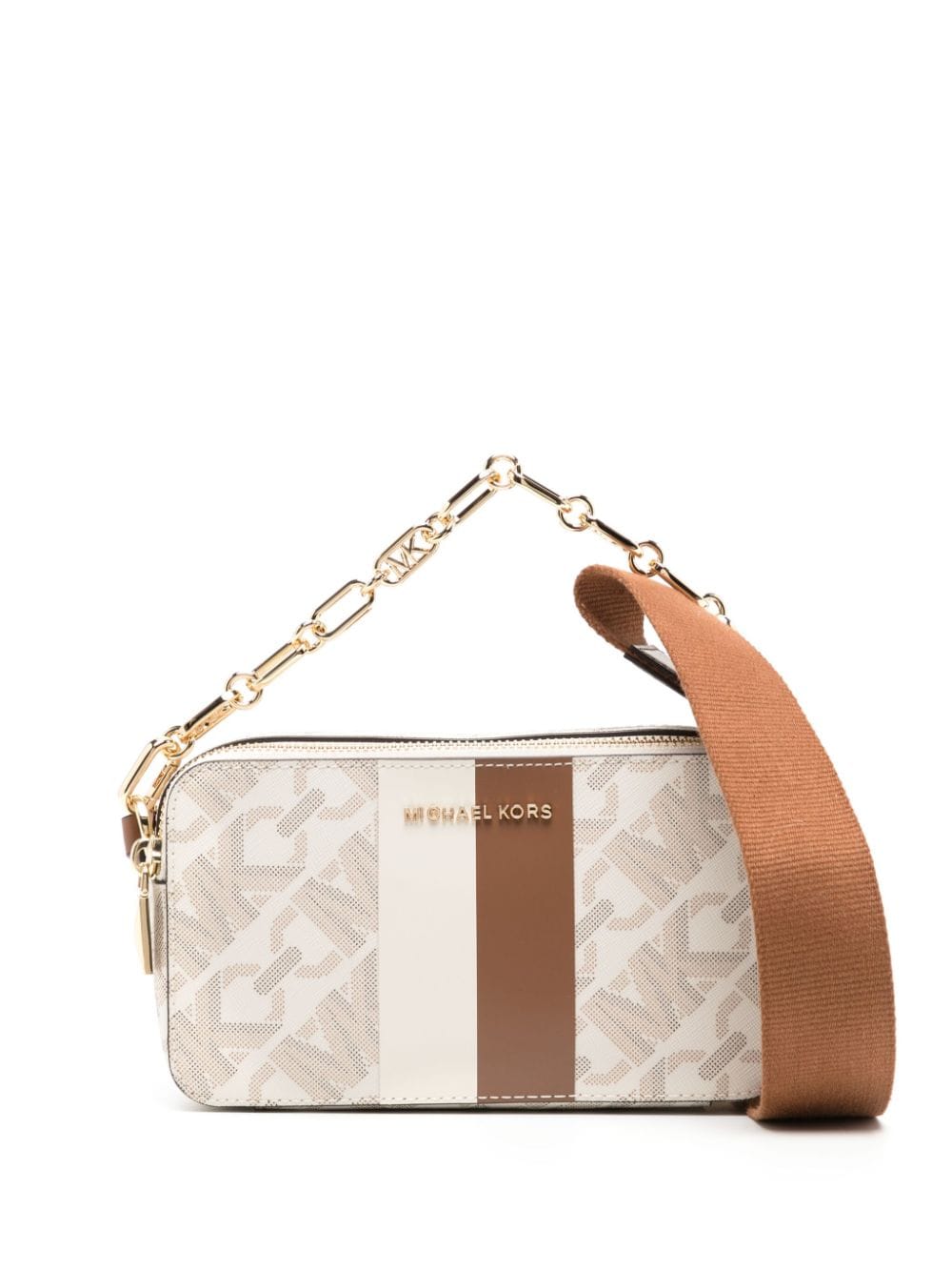 Michael Michael Kors Jet Set Umhängetasche - Nude von Michael Michael Kors