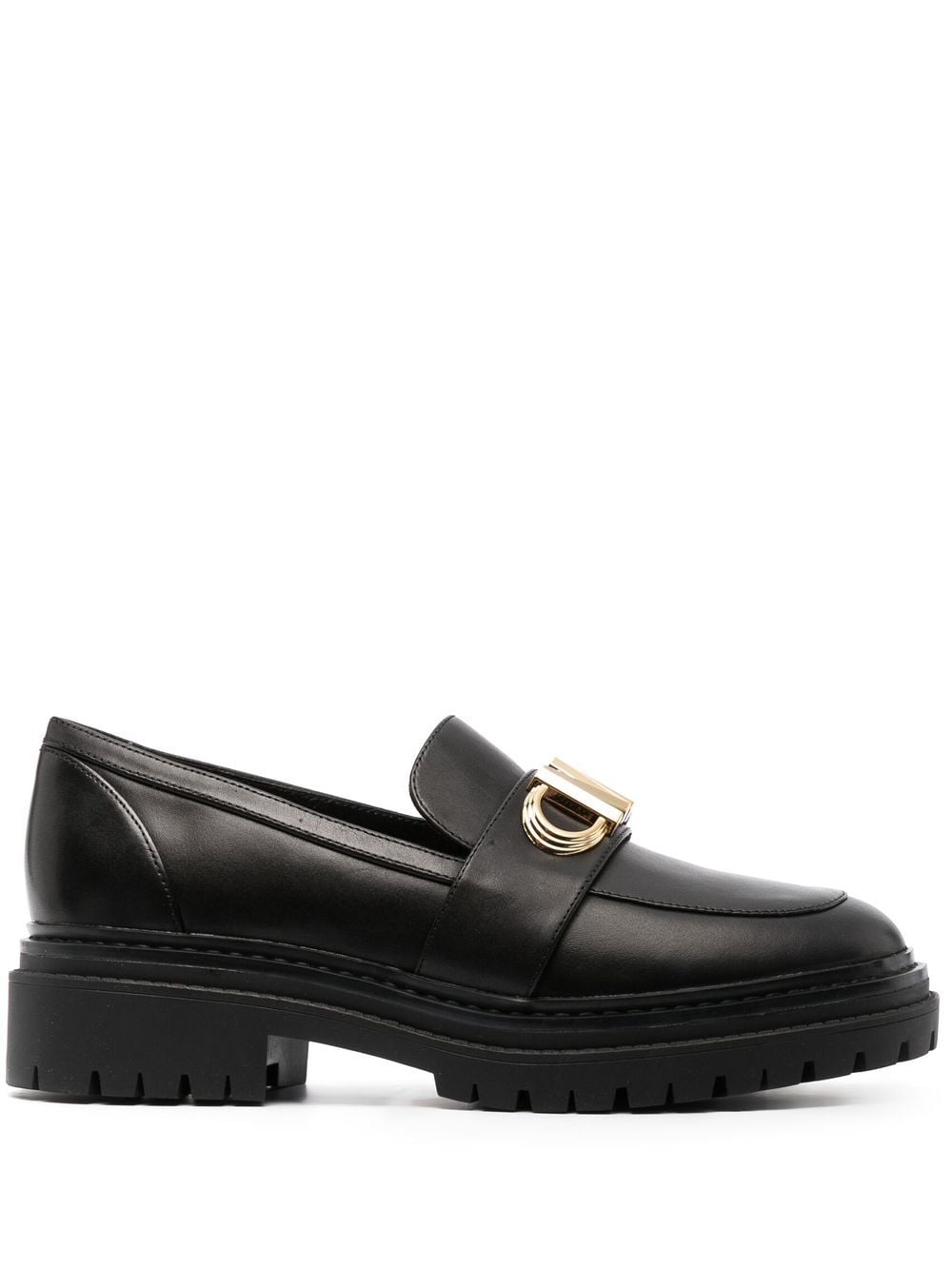 Michael Michael Kors Parker Loafer mit Logo-Schild - Schwarz von Michael Michael Kors