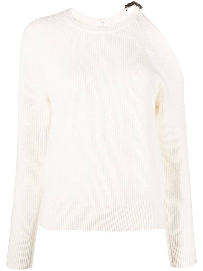 Michael Michael Kors Schulterfreier Pullover - Weiß von Michael Michael Kors