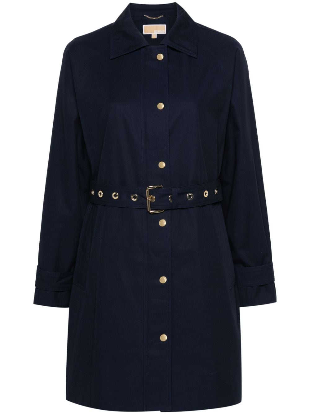 Michael Michael Kors Trenchcoat in Midi-Länge - Blau von Michael Michael Kors