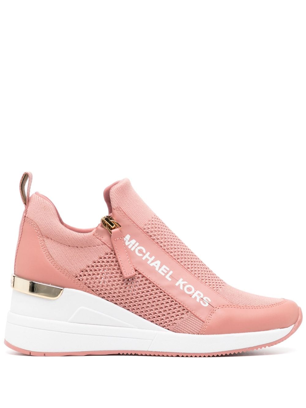 Michael Michael Kors Willis Wedge-Sneakers - Rosa von Michael Michael Kors