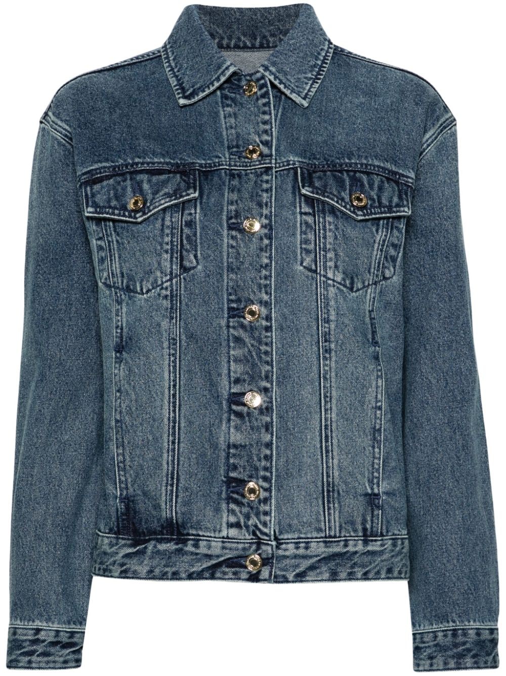 Michael Michael Kors Jeansjacke mit Knopfleiste - Blau von Michael Michael Kors