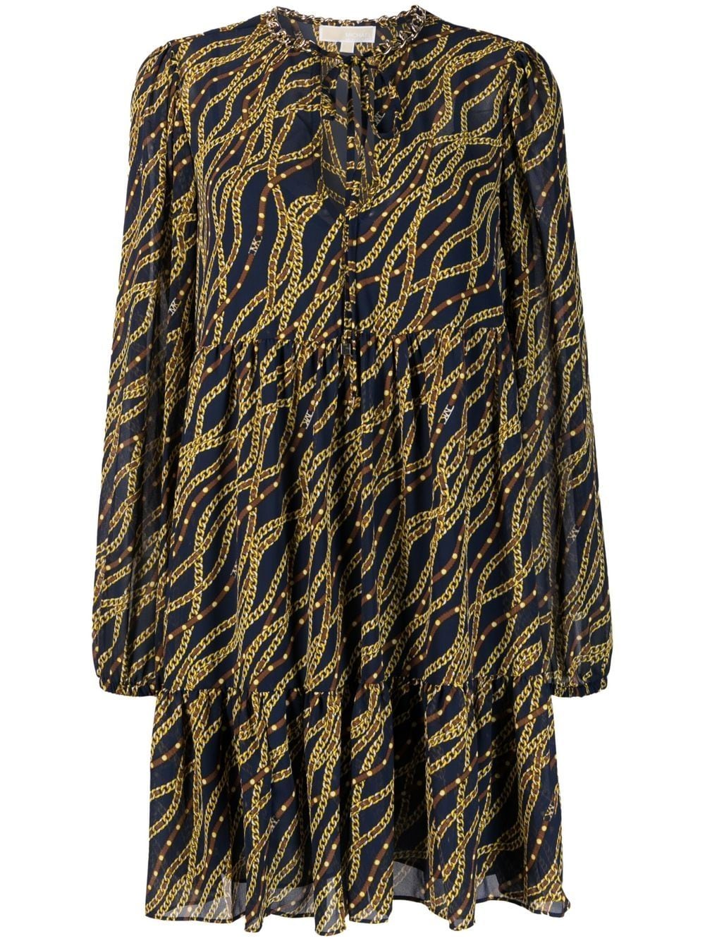 Michael Michael Kors Kleid mit Print - Blau von Michael Michael Kors