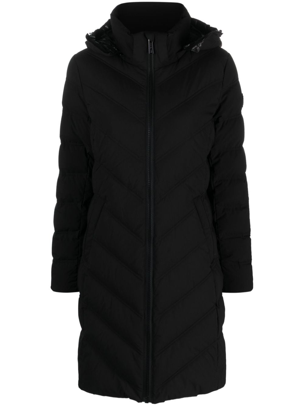 Michael Michael Kors Gesteppte Kapuzenjacke - Schwarz von Michael Michael Kors