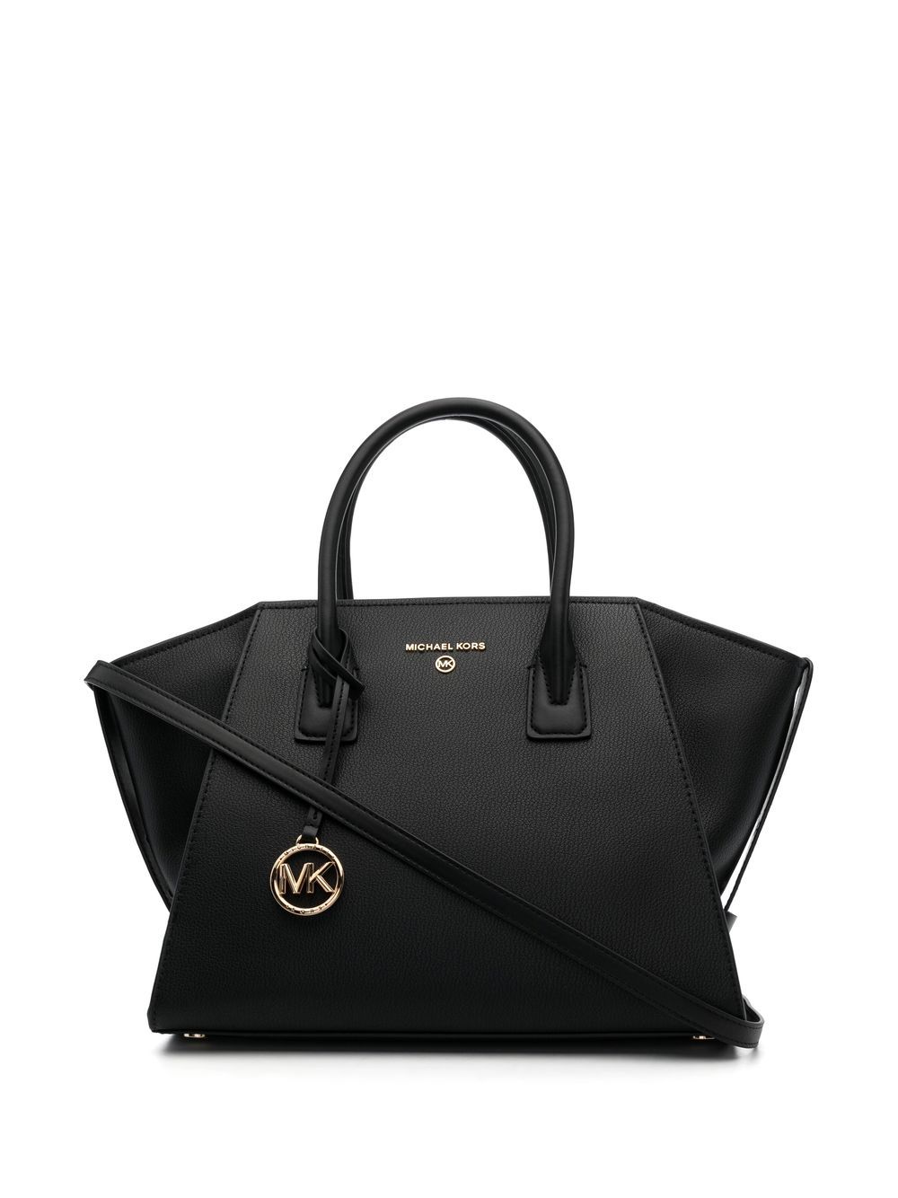 Michael Michael Kors Handtasche mit Logo-Schild - Schwarz von Michael Michael Kors