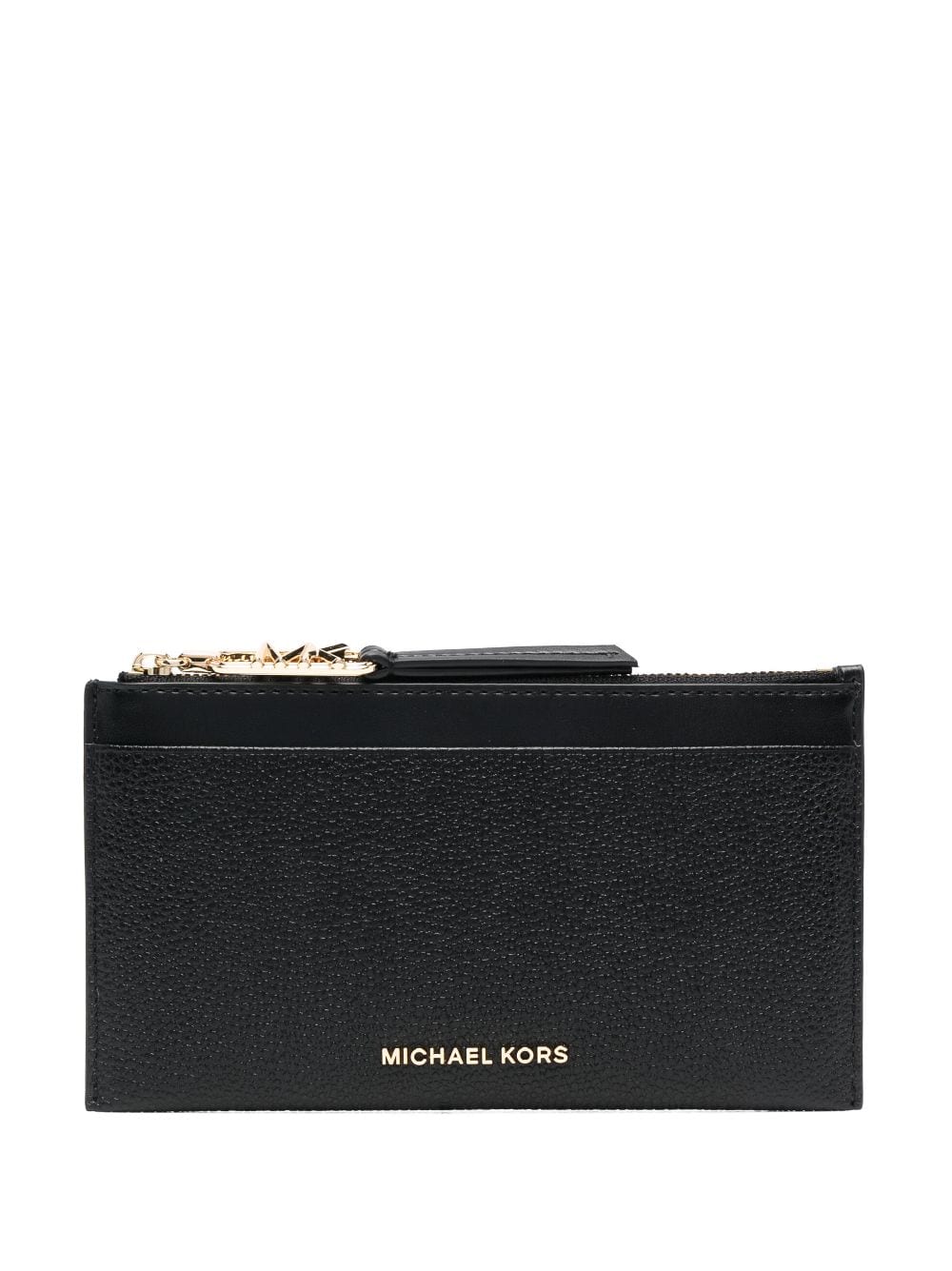 Michael Michael Kors Portemonnaie mit Logo-Schild - Schwarz von Michael Michael Kors