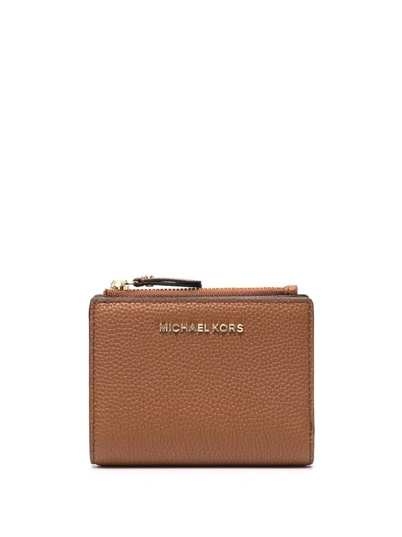 Michael Michael Kors Portemonnaie mit Logo-Schild - Braun von Michael Michael Kors