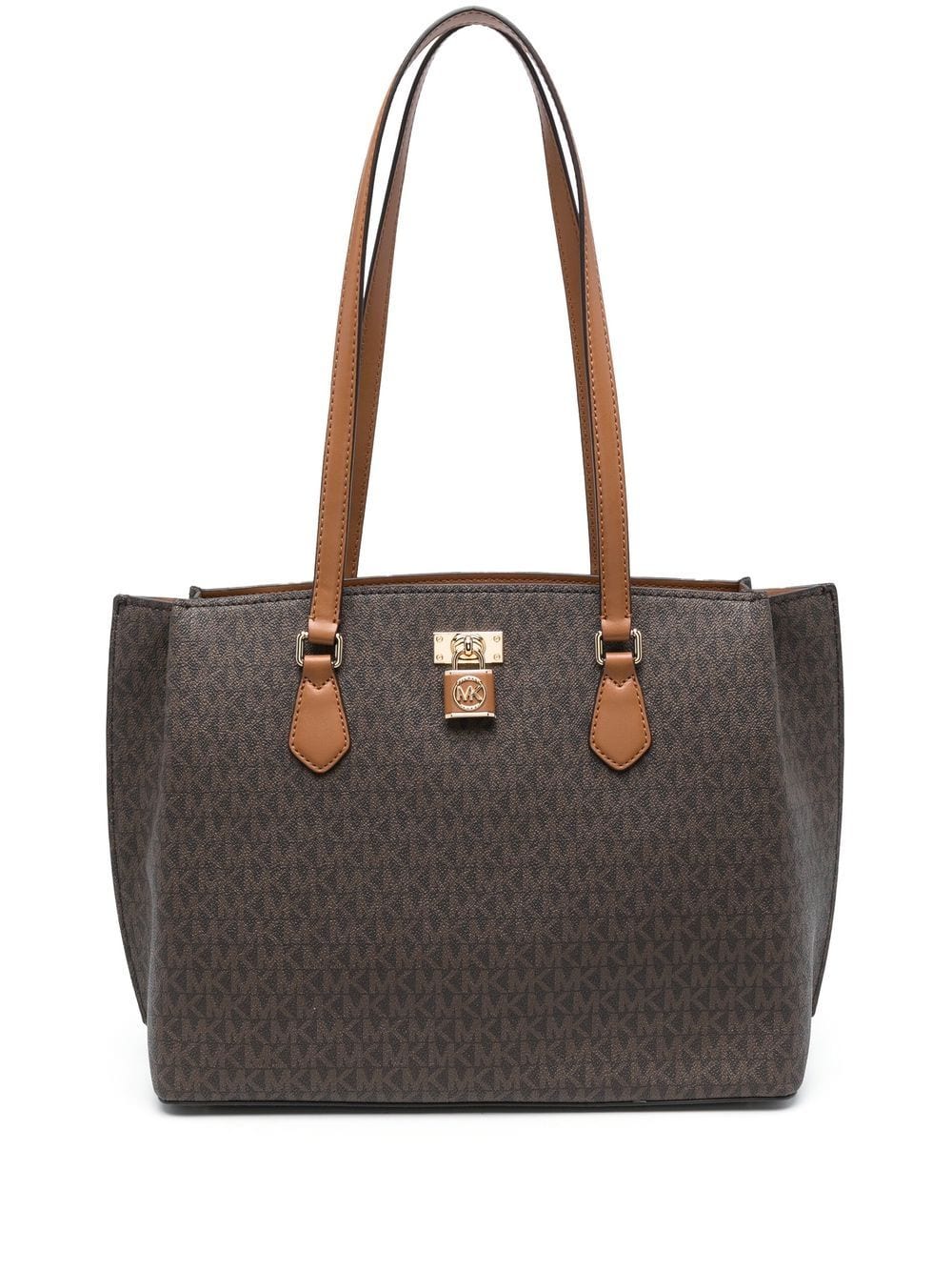 Michael Michael Kors Handtasche mit Monogrammmuster - Braun von Michael Michael Kors