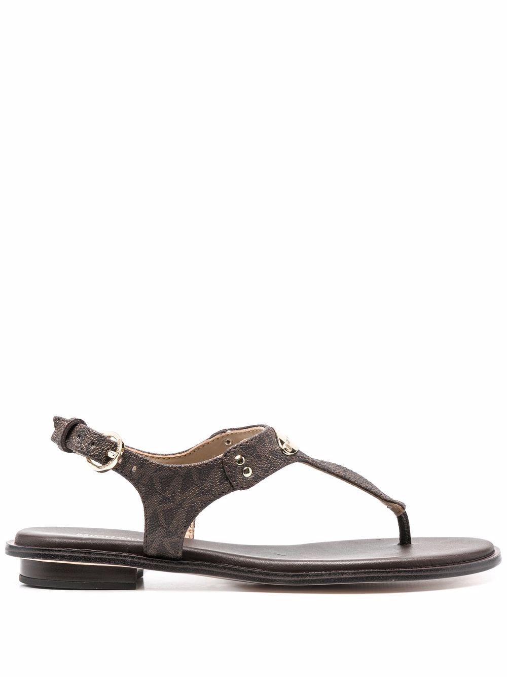 Michael Michael Kors Sandalen mit Monogramm-Print - Braun von Michael Michael Kors