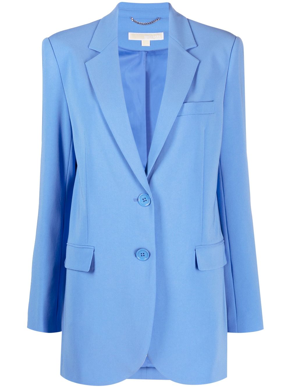 Michael Michael Kors Blazer mit fallendem Revers - Blau von Michael Michael Kors