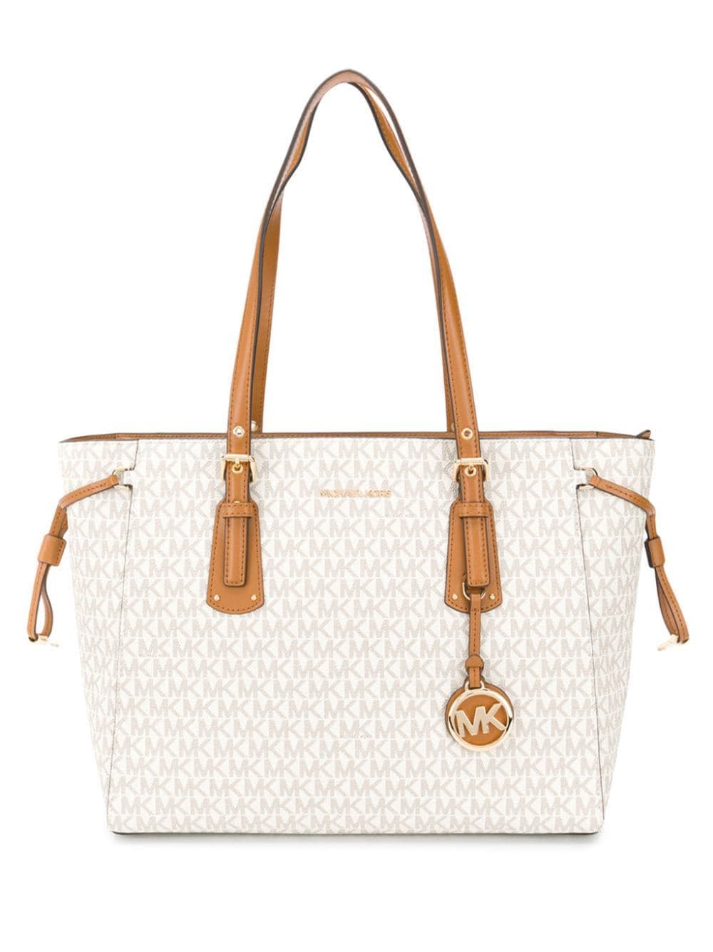 Michael Kors 'Voyager' Shopper - Nude von Michael Kors