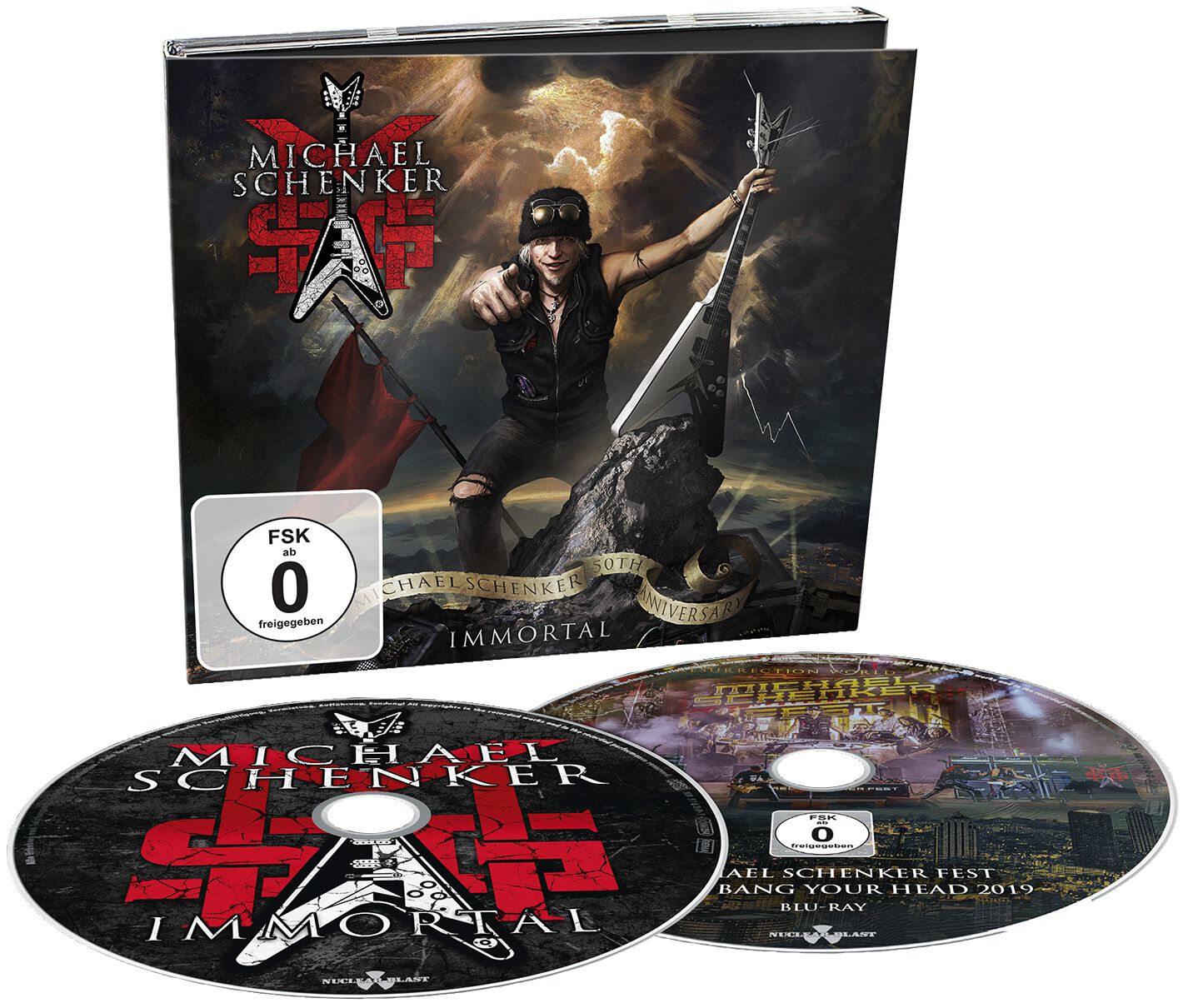 Michael Schenker Group Immortal CD multicolor Michael Schenker Group Immortal CD multicolor von Michael Schenker Group