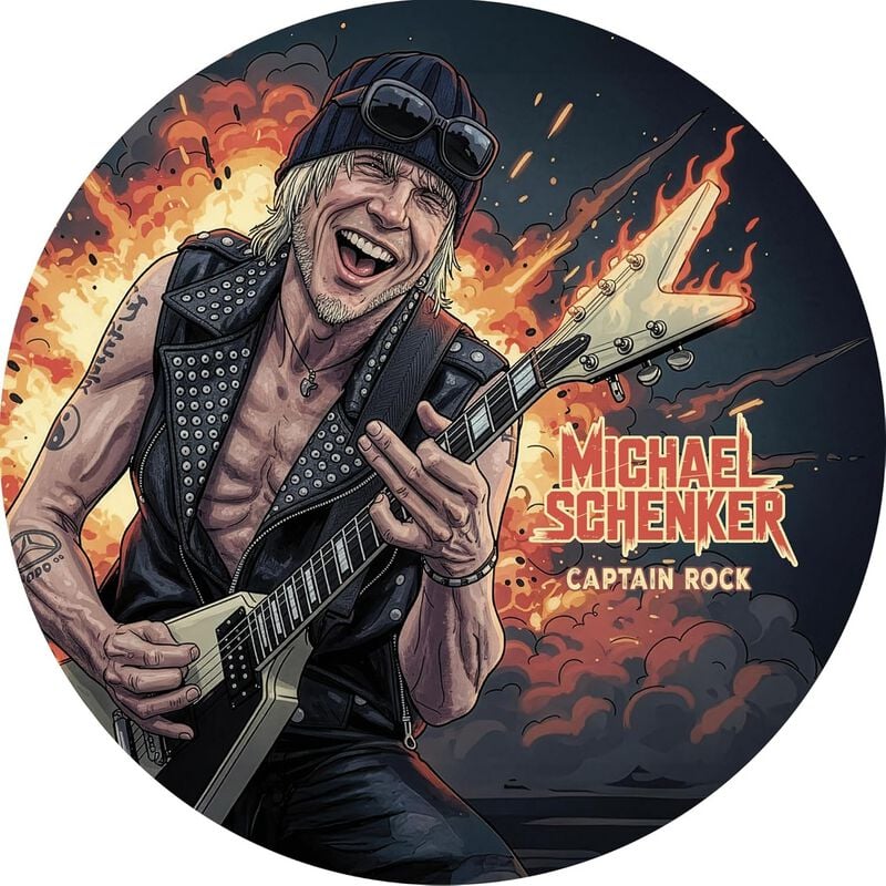 Michael Schenker Captain Rock Single multicolor von Michael Schenker