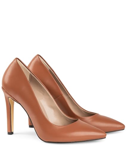 Michael Soul Lucia - Klassische Stiletto Pumps in braun matt (EU Schuhgrößensystem, Erwachsene, Numerisch, M, 41) von Michael Soul