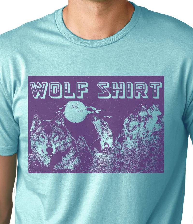 Wolf Shirt T-Shirt von MichaelArtsGood
