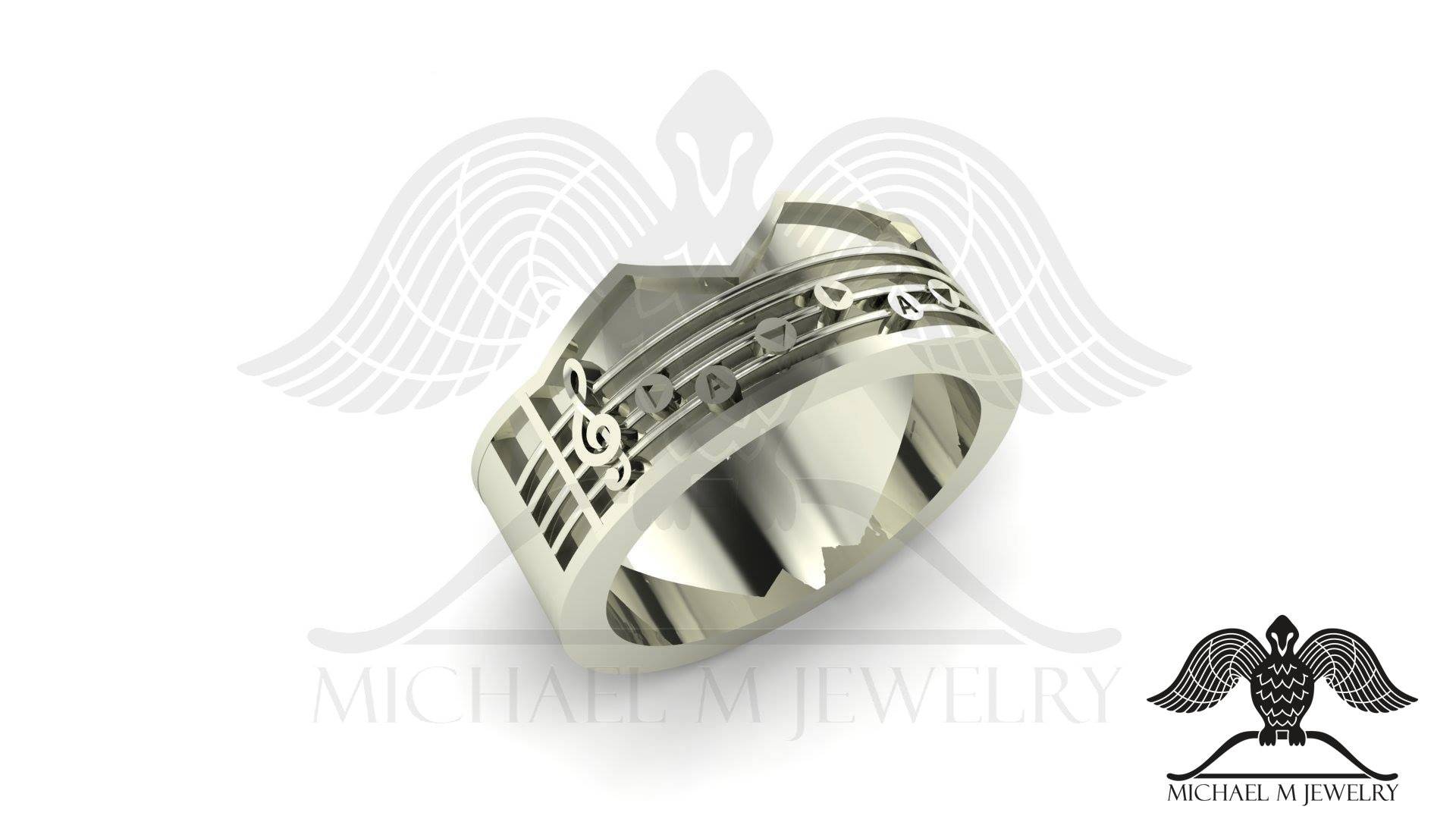 Container Passende Band Musiknote .925 Sterlingsilber - Sonderanfertigung Handgefertigt Container Passende Band Musiknote .925 Sterlingsilber - Sonderanfertigung Handgefertigt von MichaelMJDesigns