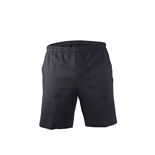 MichaelaX-Fashion-Trade Authentic klein - Herren Sport und Freizeit Bermuda aus Reiner Baumwolle in Blau, Anthrazit oder Schwarz (54110), Farbe:Schwarz (090), Größe:62 von MichaelaX-Fashion-Trade