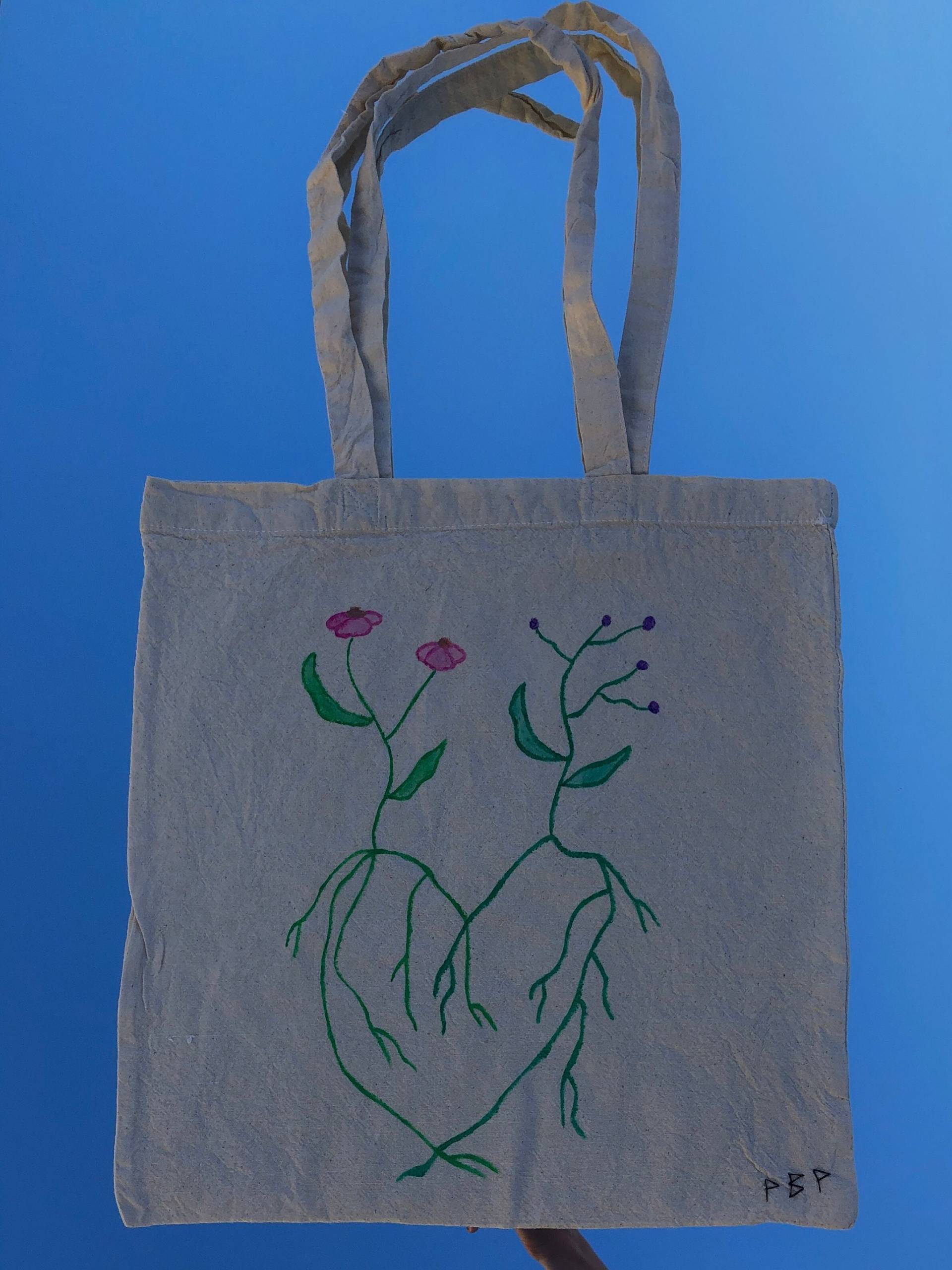 Blumen Tragetasche Jutebeutel Liebe Süß Geschenk Baumwolle Wieder Verwendbar Blumen Tragetasche Jutebeutel Liebe Süß Geschenk Baumwolle Wieder Verwendbar von MichaelasArtPrints