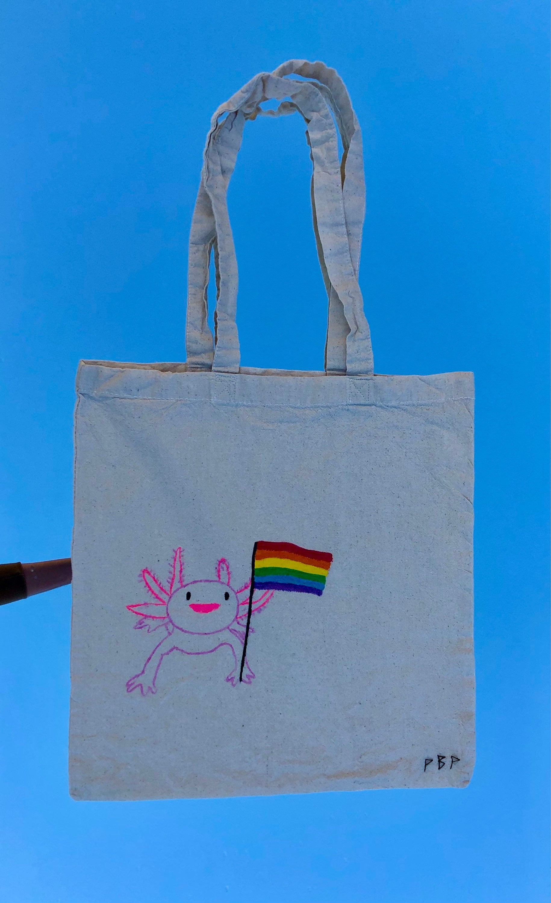 Stofftasche Jutebeutel Axolotl Lgbtq Süß Tiere Geschenk Strandtasche Tragetasche Regenbogenflagge Stofftasche Jutebeutel Axolotl Lgbtq Süß Tiere Geschenk Strandtasche Tragetasche Regenbogenflagge von MichaelasArtPrints