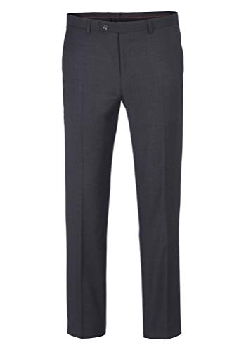 Lanificio Tessuti Italia - Fashion Fit - Herren Baukasten Hose aus Reiner Schurwolle, Gio (1413 00, Modell: 239001), Farbe:Anthrazit(01), Größe:48 von MichaelaX-Fashion-Trade