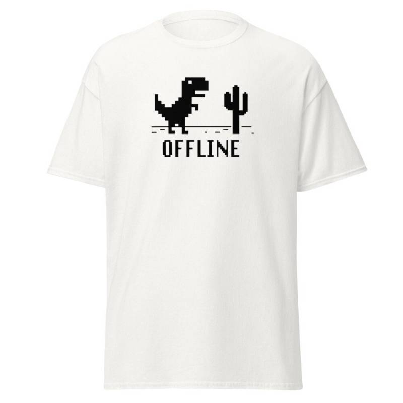 Lustiges Shirt | T Rex T-Shirt Google Offenbar Geschenk Offline Vergnügt Bestes von MichaelsDesignCenter