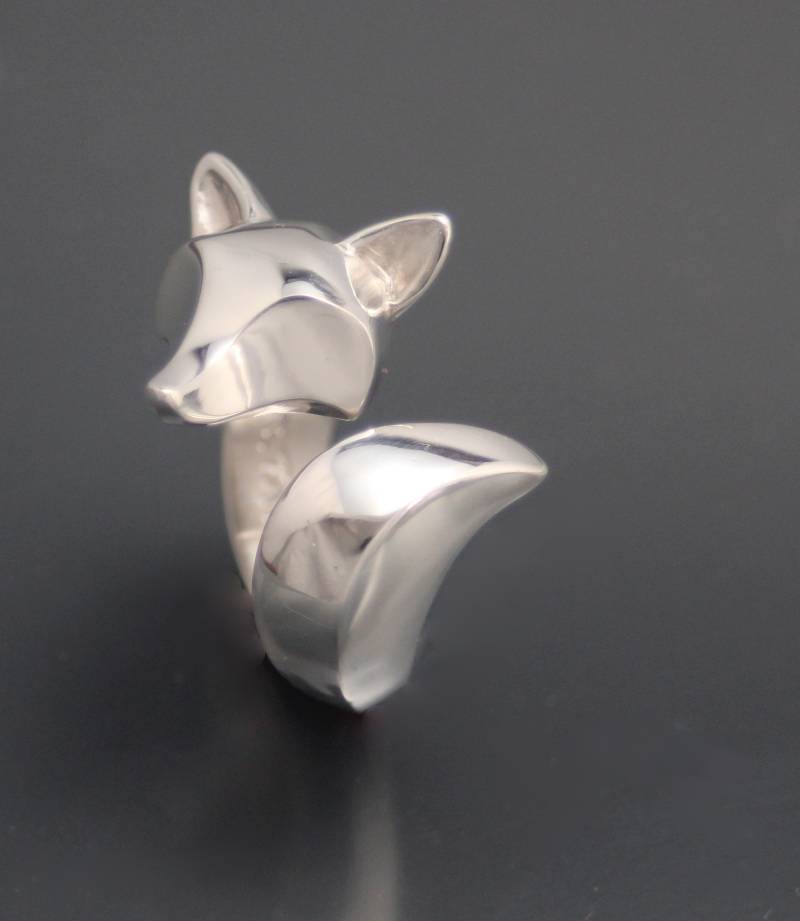 Fuchs Ring. Verstellbar. Silber Fuchs Ring. Verstellbar. Silber von Michaeltatom