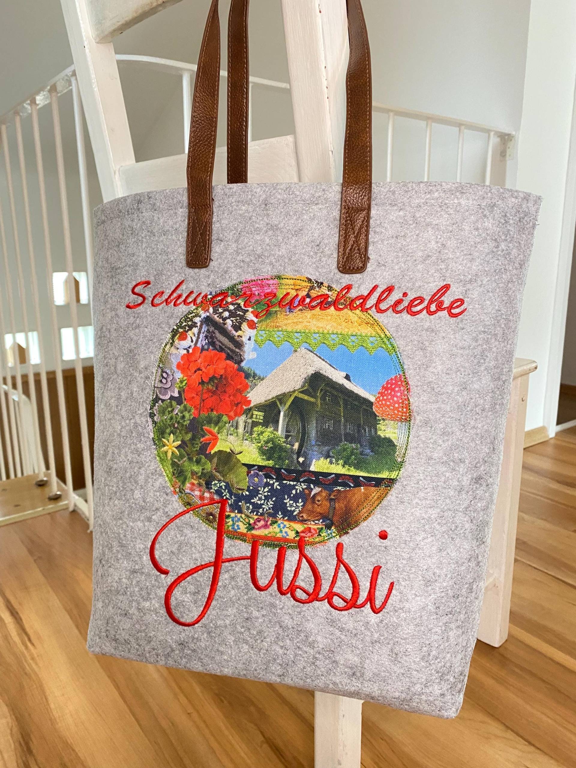 Filztasche Schwarzwald Fan von Michaminusmyshop