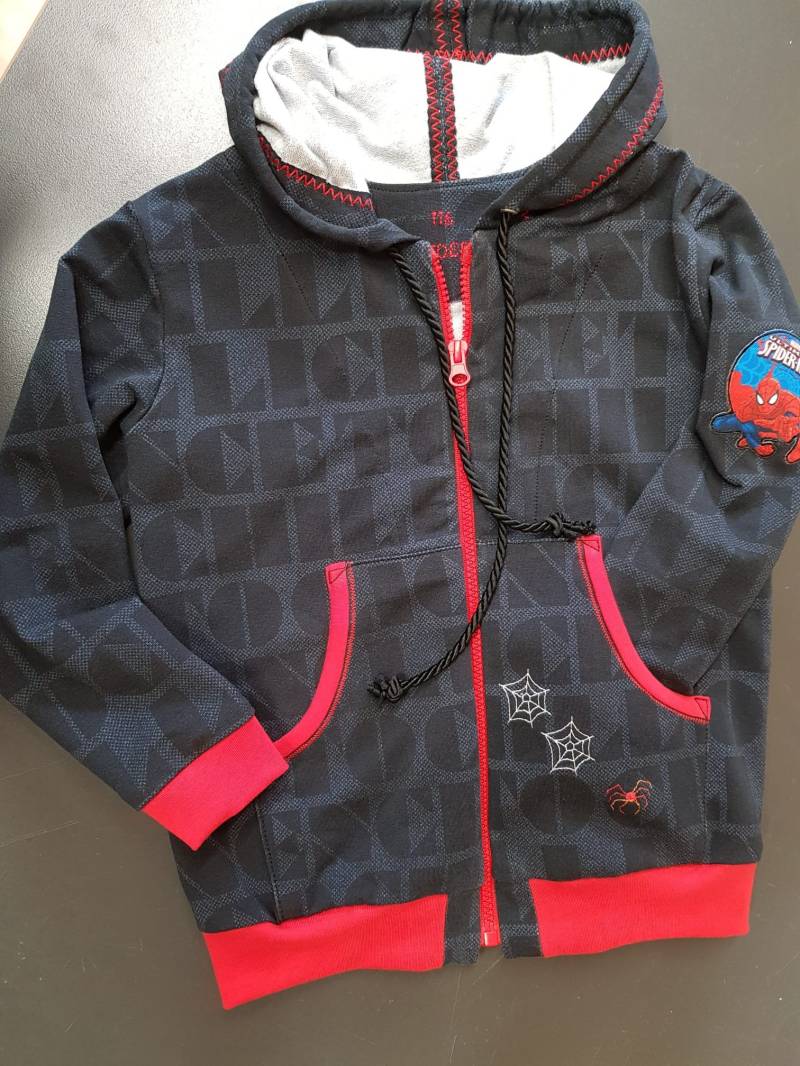 Kapuzenjacke Für Superheldenfans Größe 116 von MichasHobby