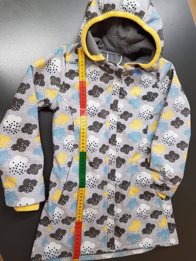 Softshelljacke Wolken Größe 122/128 von MichasHobby