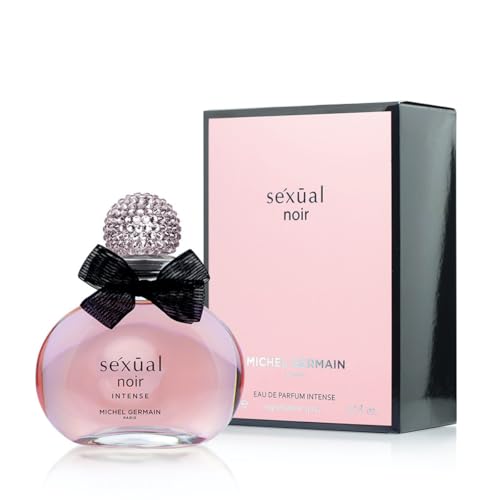 Michel Germain Sexual Noir Intense - Florientalisches Parfüm für Frauen - Noten von Erdbeeren, Süßerbse und Sandelholz - Angereichert mit natürlichen Ölen - Für jeden Anlass geeignet - 125ml EDP Spray von Michel Germain