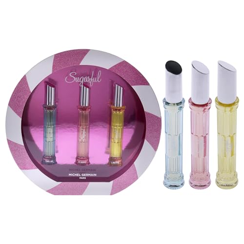 Michel Germain Sugarful For Women Geschenkset 3 Stück 0,33 oz Sugarful EDP Spray, 0,33 oz Sugarful Dream EDP Spray, 0,33 oz Sugarful Spice EDP Spray von Michel Germain