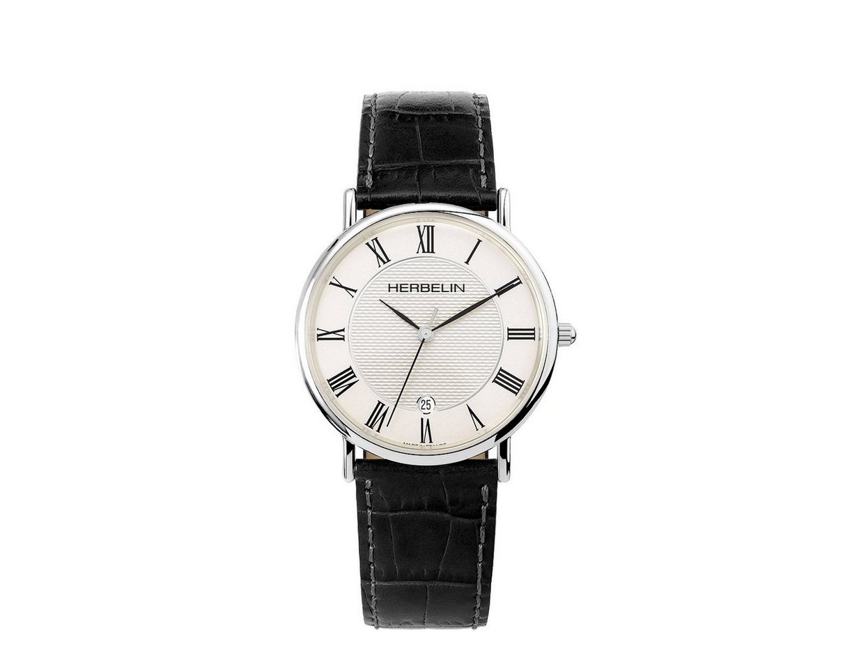 Michel Herbelin Quarzuhr Michel Herbelin Herren Uhr 12248/08 Classic, (1-tlg) von Michel Herbelin