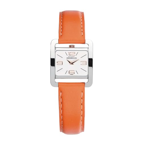 Montre Michel Herbelin Vème Avenue Cuir orange von Michel Herbelin